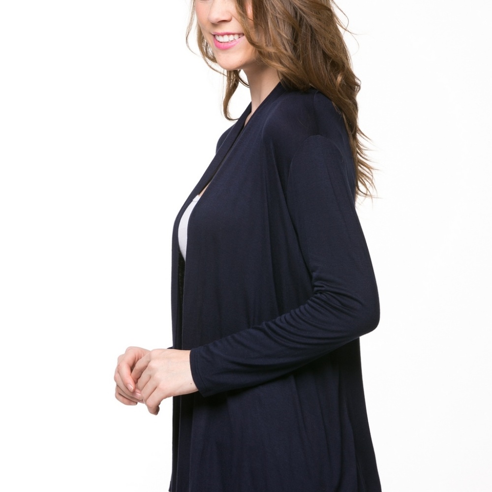 Solid Cardigan - Picture 3 of 4